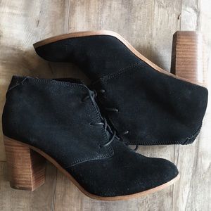Toms lunata block lace up boots